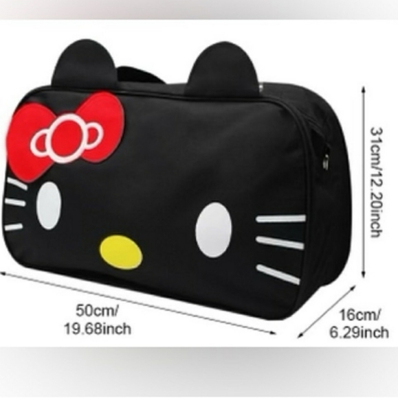 Hello Kitty Travel Crossbody Bag black - Picture 9 of 10